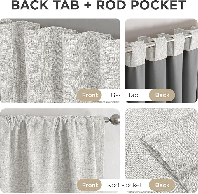 Joydeco Blackout Curtains for Bedroom - Image 6