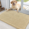 OLANLY Dog Door Mat for Muddy Paws 35x24, Super Absorbent Chenille Mud Mat | by OLANLY