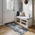 RELEANY Washable 2'x5' Abstract Area Rug by RELEANY