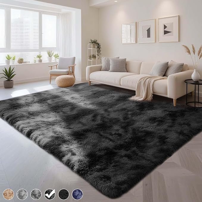 10x14 Area Rug Fluffy Shaggy - Image 2