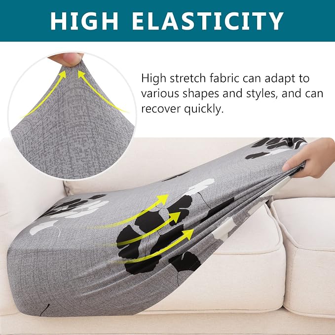 Printed Couch Cushion Covers, Sofa Covers Washable - Image 4