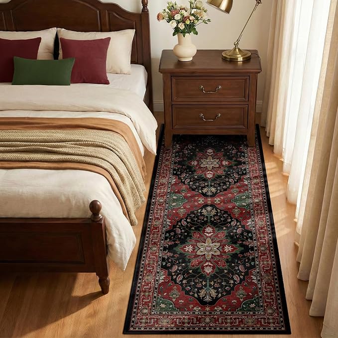RELEANY Washable Area Rug, Runner 2'x6', Water Repellent, Pet Friendly - Image 3