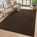 4x6 Area Rugs for Living Room Non Slip Dorm Bedroom Rug, Coffee | Modern Area by AROGANAREARUG