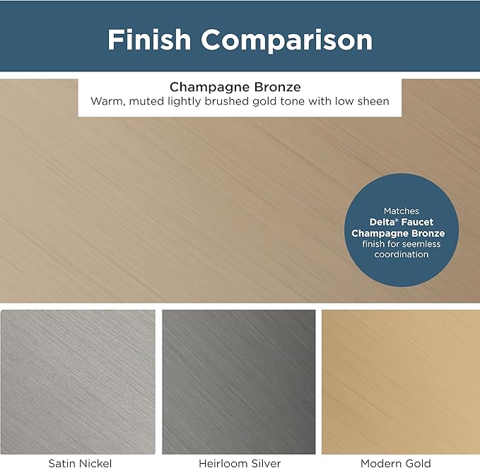 FRANKLIN BRASS Tiered Foot (10-Pack) Cabinet Handles 3-3/4" Hole Center Pulls | Champagne Bronze Hardware Kitchen Door, Drawers, Dressers, Furniture P49573C-CZ-B