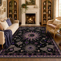 Vacuum-Friendly, 5x8 Washable Area Rug by meejou