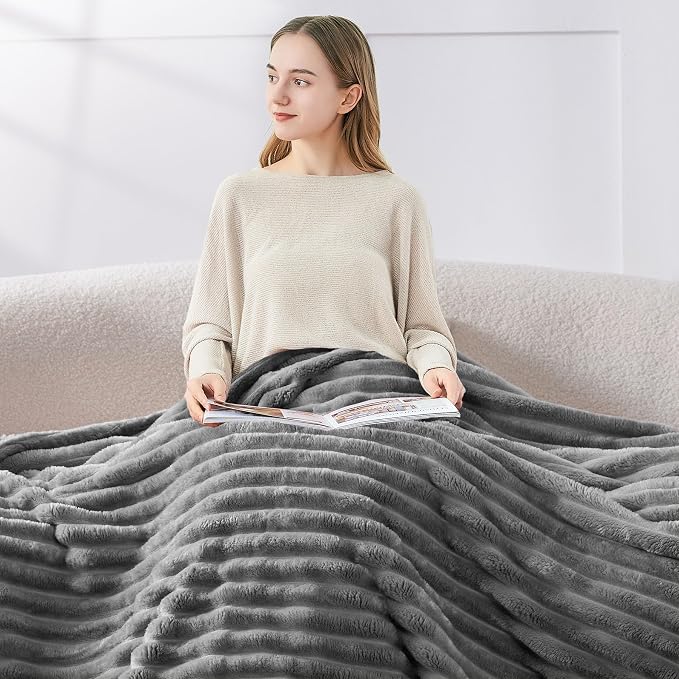 BEDELITE Ribbed King Size Blanket - Image 3