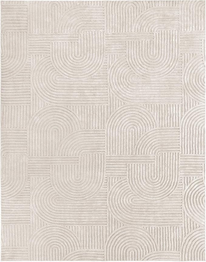 Pauwer 8x10 Area Rugs for Living Room, Modern Non Slip Washable Rug, Soft Fluffy - Image 9