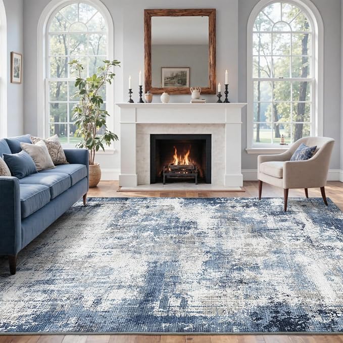 6x9 Ft Large Area Rugs for Living Room, Soft Non-Slip Washable Rugs Modern - Image 2
