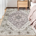 SERISSA 3x5 Washable Non Slip Boho Area Rug by SERISSAHomeDecorCollection
