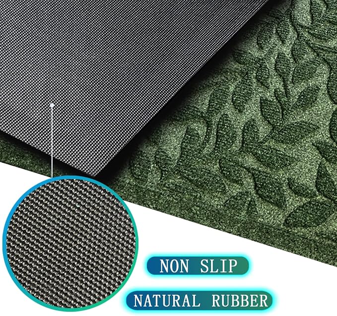 Bulijojo Sturdy Frontr Entrance Doormats, Durable Heavy Duty Welcome Mat - Image 3