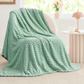 BEDELITE Mint Green Throw Blanket by BEDELITE