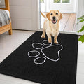 OLANLY Dog Door Mat for Muddy Paws 44x32, Paw Print Design Chenille Mud Mat | by OLANLY