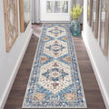 Yamaziot Washable Runner Rug, 2x8 Non-Slip Boho Vintage Hallway Kitchen Rug | by Yamaziot