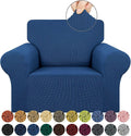 Stretch Chair Sofa Slipcover, Single Couch Cover, Classic Blue | 1-Piece by KEKUOU