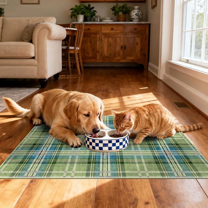 Plaid Outdoor Rug - Image 7
