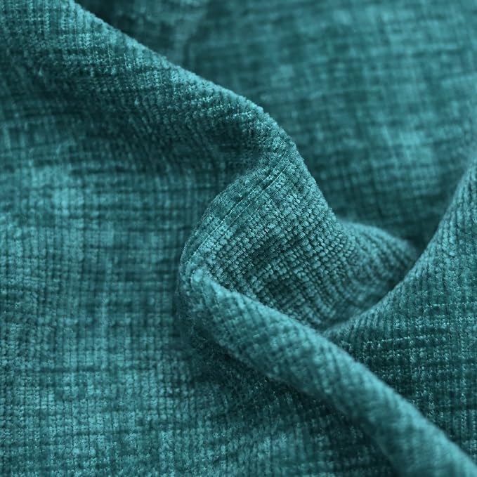 CaliTime Decorative Couch Throw Pillow Covers 18 X 18 Inches Teal | Pack of 2 - Image 2