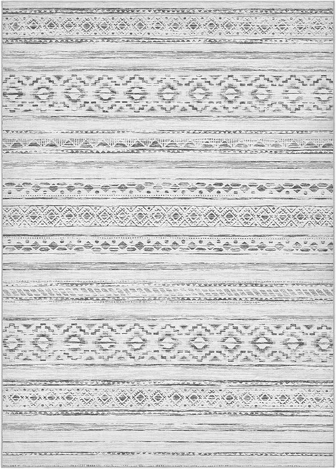 cotiled Boho 10x12 Area Rug for Living Room: Large Moroccan Washable Rug | - Image 10