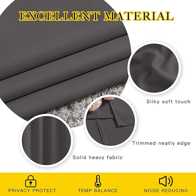 NICETOWN Blackout Curtains for Bedroom - Image 4