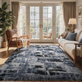 5x7 Ft Large Shag Rugs for Bedroom Living Room, Tie Dyed Ultra Soft Fluffy by Cuzwlovita