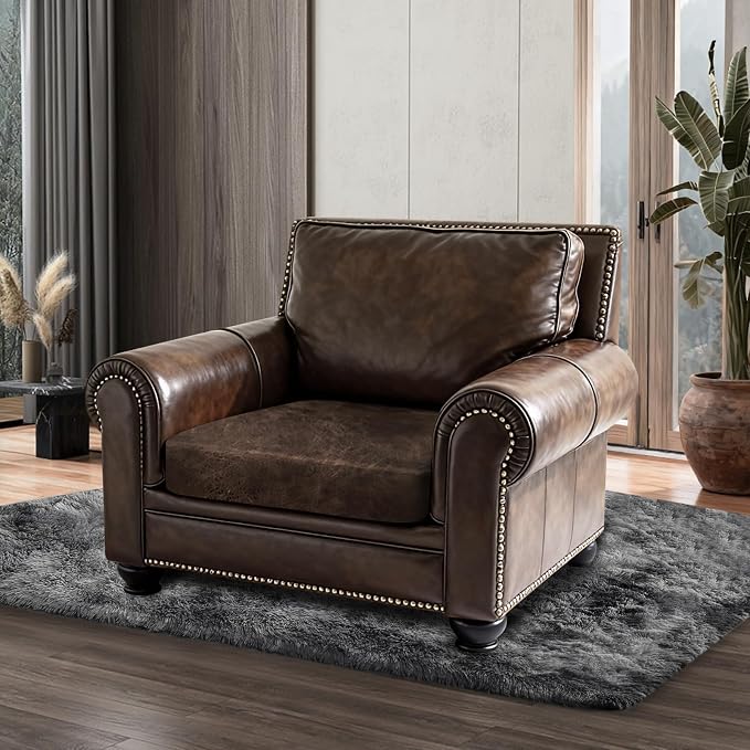 ANARACHON Leather Look Couch Cushion Covers Sofa Seat Slipcovers Sets Couches - Image 8