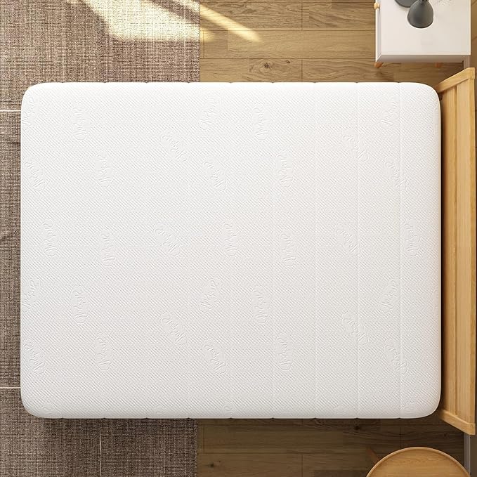 Swbvs Firm Double Mattress, 12 Inch Memory Foam Full Size Mattress, Full Bed Mattress in a Box,Pressure Relief & Firm Mattress Double Size