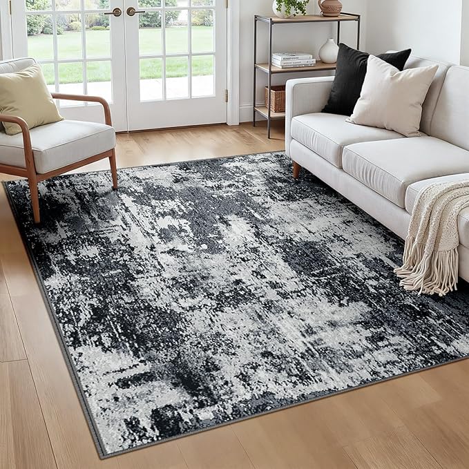 RELEANY Washable Square 6'x6' Area Rug by RELEANY