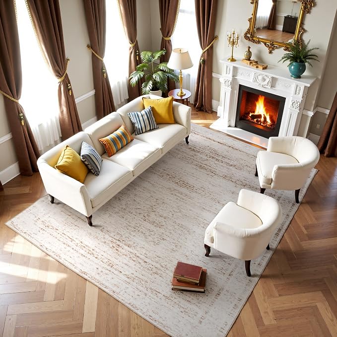 8x10 Washable Area Rugs for Living Room, Dining Room, Nursery - Image 7