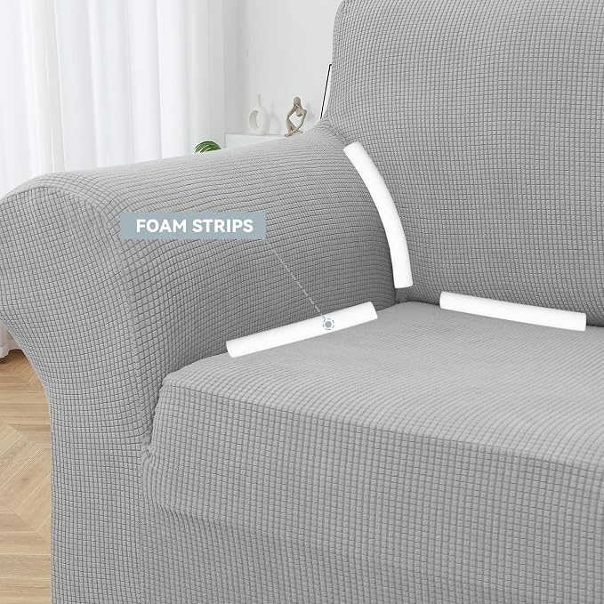 LURKA Stretch Oversized Sofa Slipcovers 1 Piece Couch Covers - Image 3