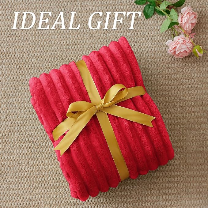 BEDELITE Ribbed Twin Blanket for Couch & Bed, Warm Yet Lightweight, Ribbed - Image 6