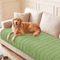 Couch Cover for Dogs, Washable Non Slip Plush Flannel Sofa Protector | Thick by hyha