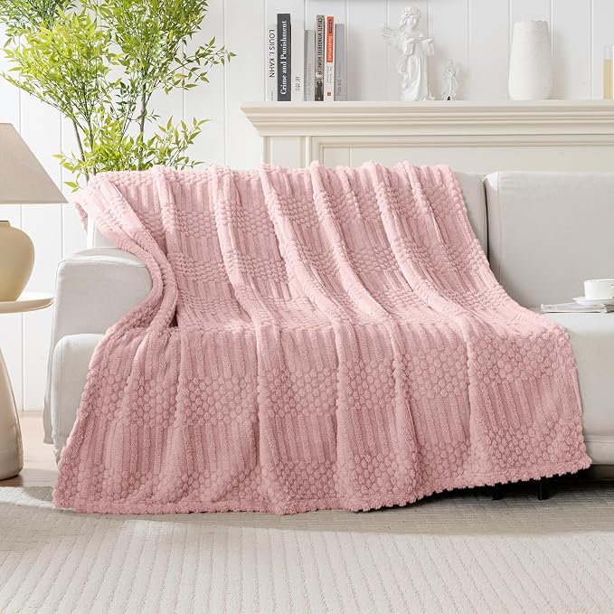 Pink Throw Blanket - Image 2