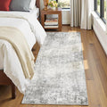 RELEANY Washable Runner 2'x6' Abstract Area Rug by RELEANY