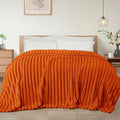 Exclusivo Mezcla Striped California King Size Fleece Blanket by ExclusivoMezcla