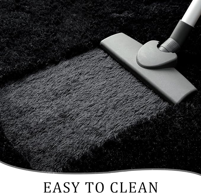 Chicrug Soft Runner Rugs for Bedroom Living Room Plush Fluffy Rug 3x10 | Shag - Image 7