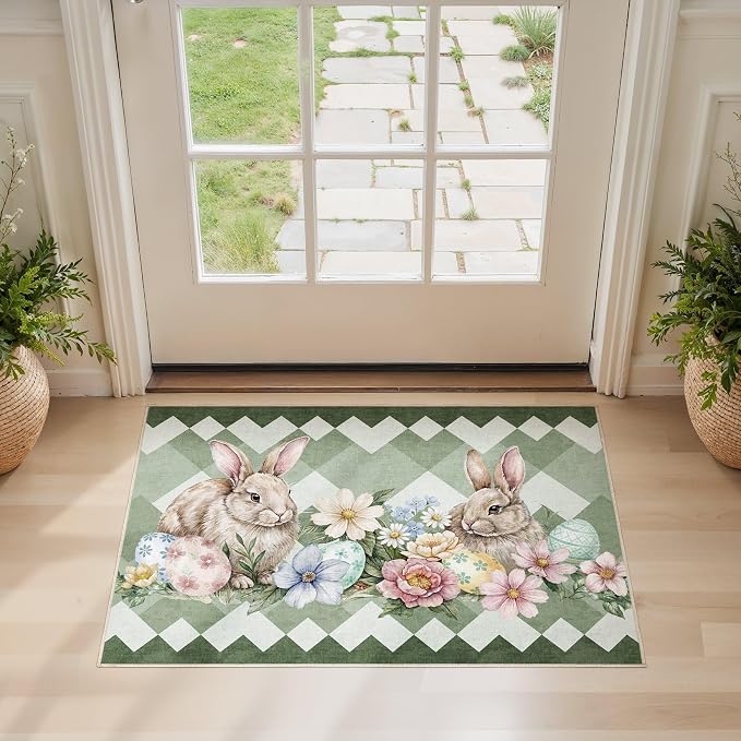cotiled Area Rug for Living Room, Washable Non-Slip Large Area Rug, Indoor - Image 3