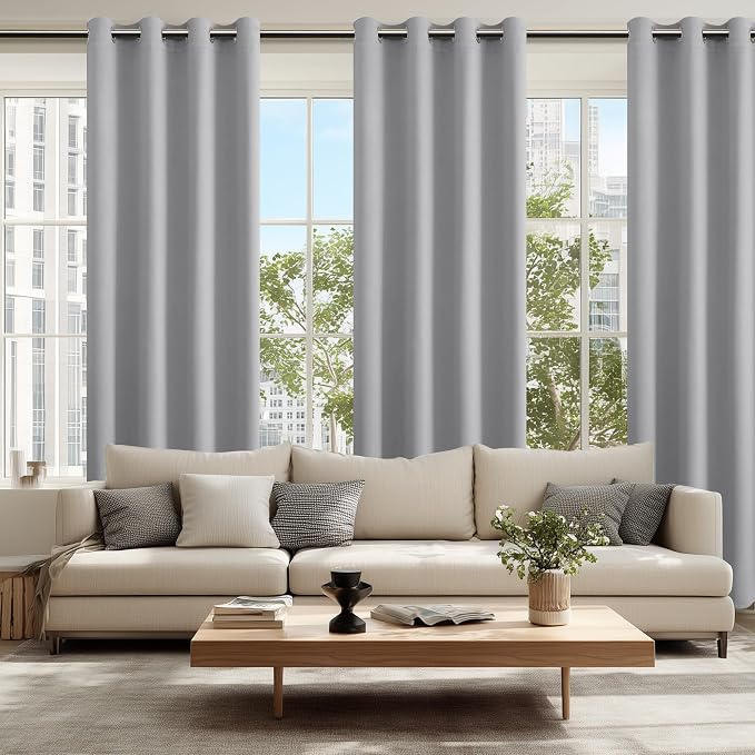 Blackout Curtains for Bedroom, 52 x 96 Inch, 2 Panels | Thermal Insulated & - Image 6