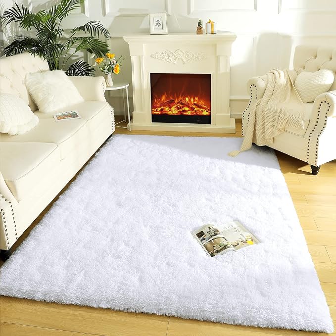LOCHAS Area Rugs Fluffy Living Room Carpets - Image 6