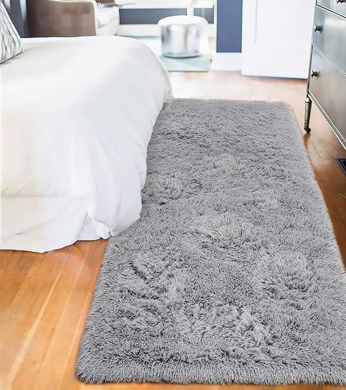 LOCHAS 2x8 Runner Rugs for Hallway, Fluffy Area Rugs for Bedroom - Image 3