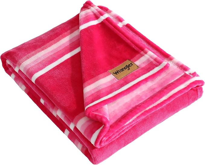Wrangler - Blanket, Super Soft Plush Fleece Bedding by Wrangler%C2%AE