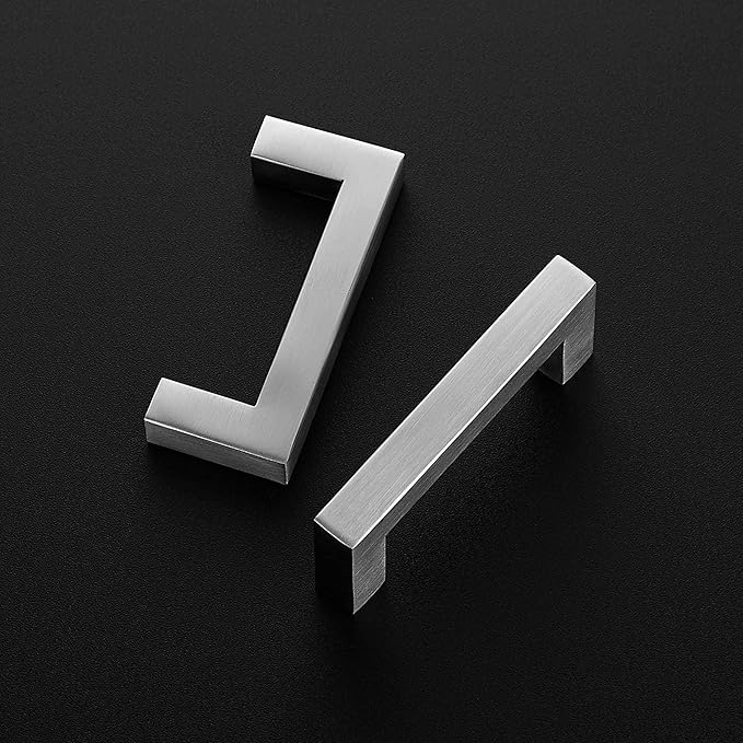 Ravinte 20 Pack Brushed Nickel Kitchen Cabinet Handles 3 Inch Cabinet Pulls Square Kitchen Hardware for Cabinet Drawer Pulls Drawer Handles Come with Screwdriver
