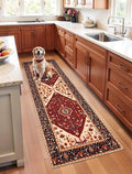 SERISSA 2x6 Washable Non Slip Boho Runner Rug by SERISSAHomeDecorCollection