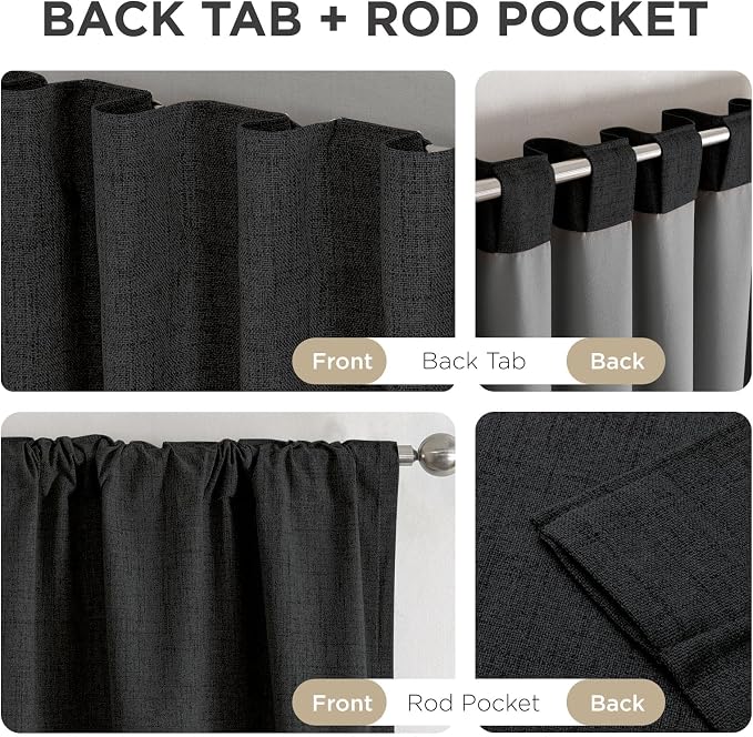 Joydeco Blackout Curtains for Bedroom - Image 6