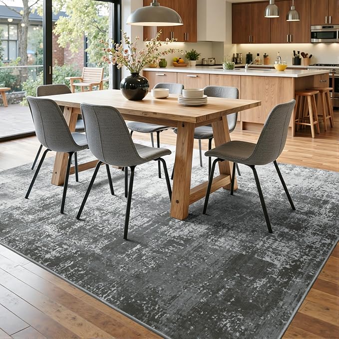 8x10 Ft Large Area Rugs for Living Room, Soft Non-Slip Washable Rugs Modern - Image 9