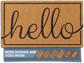 Barnyard Designs Natural Coco Coir Non-Slip Doormat | Heavy-Duty Welcome Mat by BarnyardDesigns