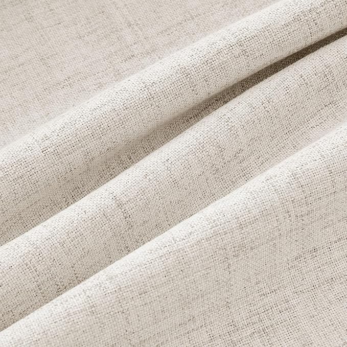 MIULEE 100% Blackout Linen Curtains - Image 9