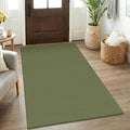 KOZYFLY Rugs for Entryway 3x5 ft Washable Area Rug Non Slip Rubber Backed Entry by KOZYFLY