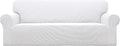 Easy-Going Stretch Oversized Sofa Couch Slipcover Washable Snow White | 1-Piece by Easy-Going