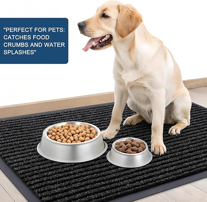 OLANLY Front Door Mat 29.5x17, Waterproof Heavy-Duty Indoor Outdoor Doormat | - Image 6