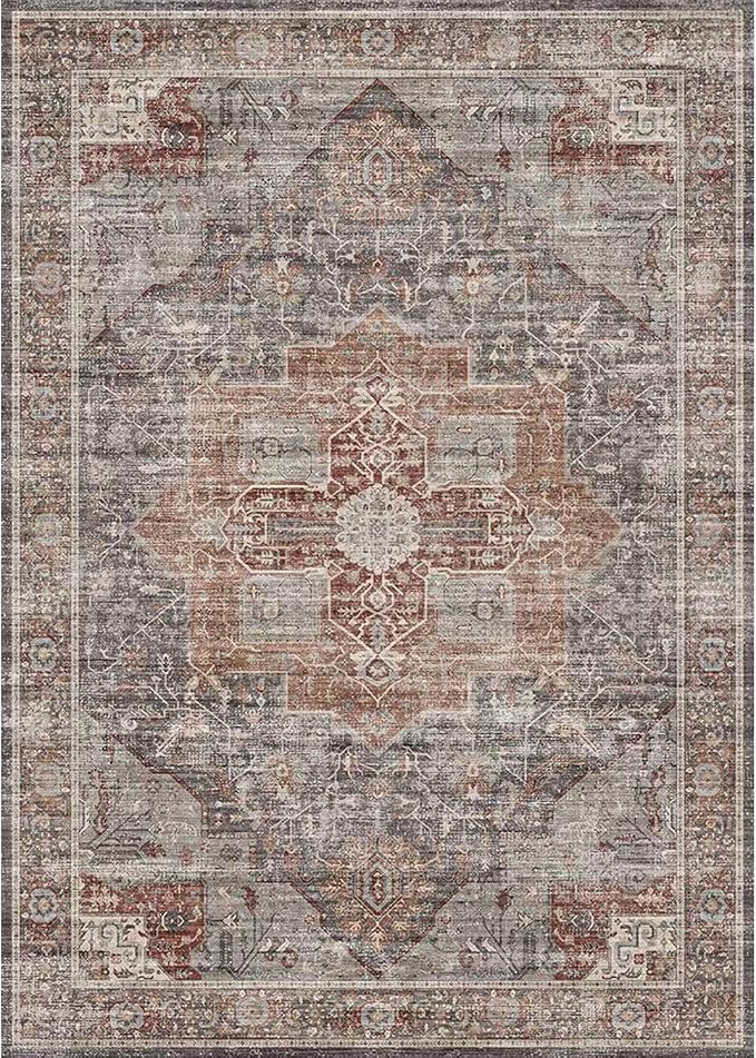 Runner Rug 2x8 Runners for Hallways Washable Rugs, Non Slip Low Pile Soft - Image 10