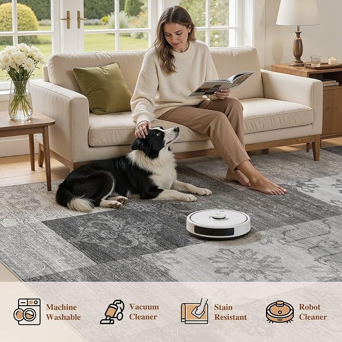 UERMEI 5x7 Area Rug for Living Room - Image 6